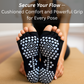 2 Pairs Toeless Grip Socks