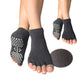 2 Pairs Toeless Grip Socks