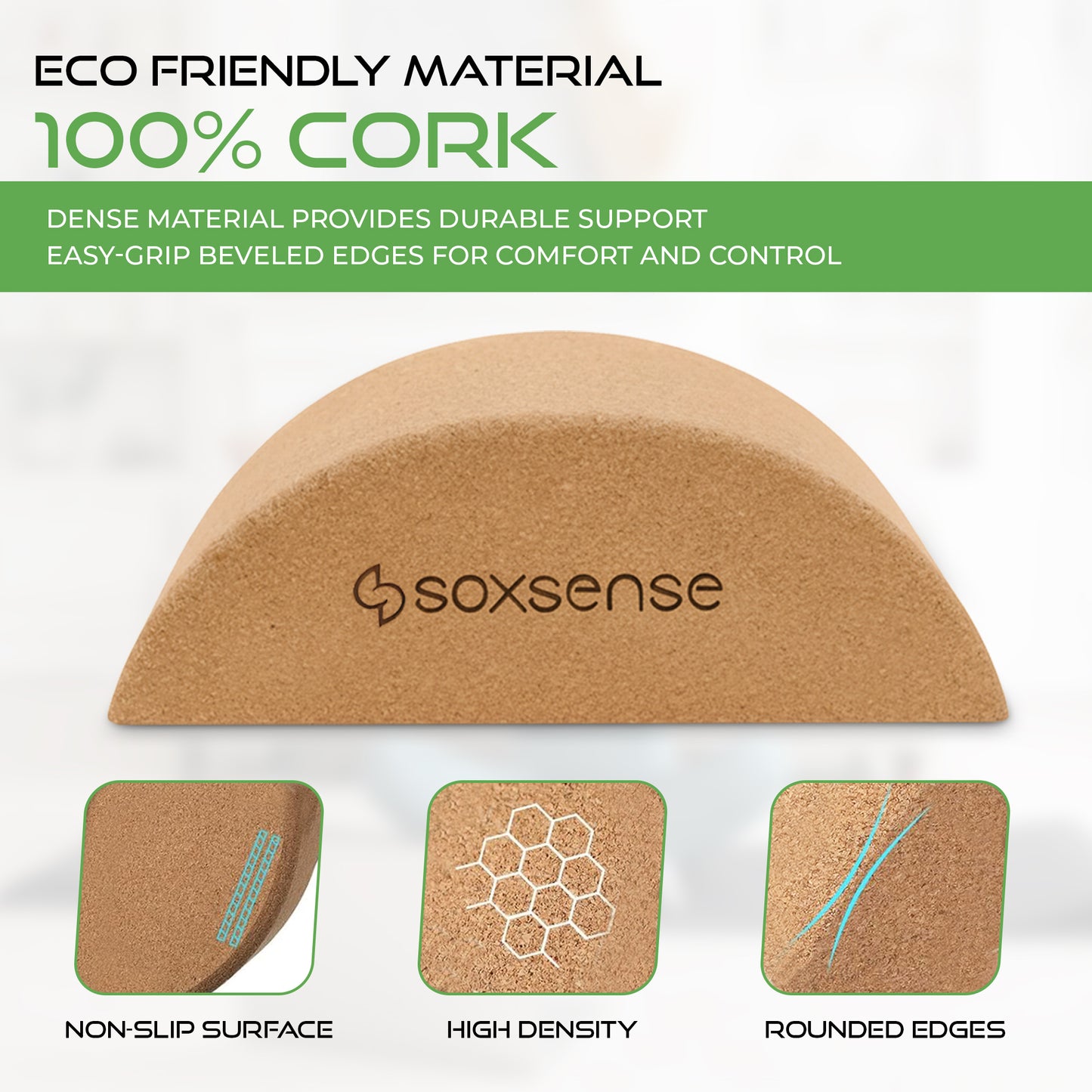 Half Moon Recovery Cork Block