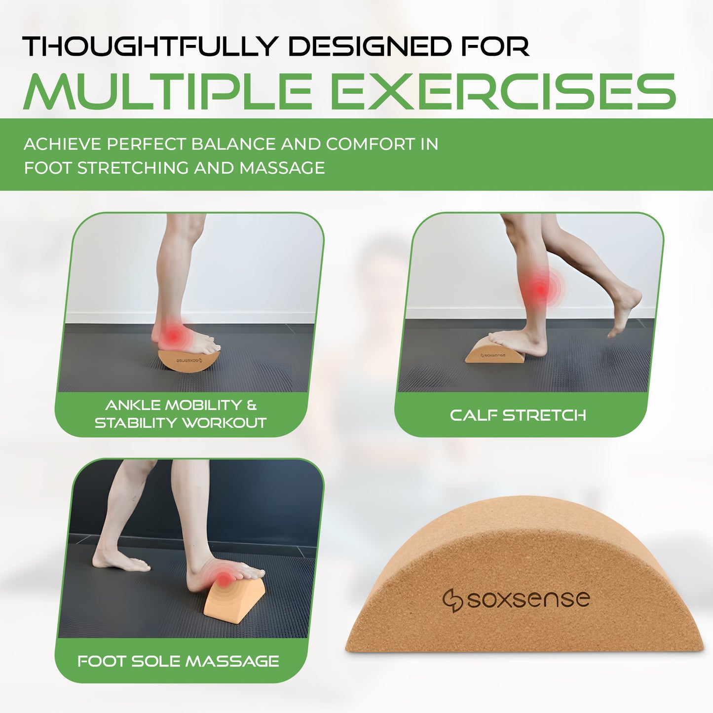 Half Moon Recovery Cork Block