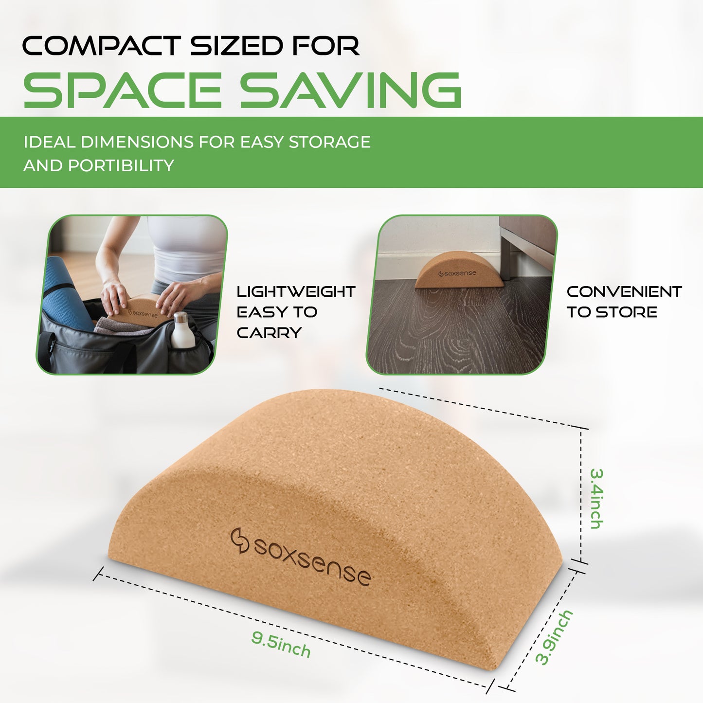 Half Moon Recovery Cork Block