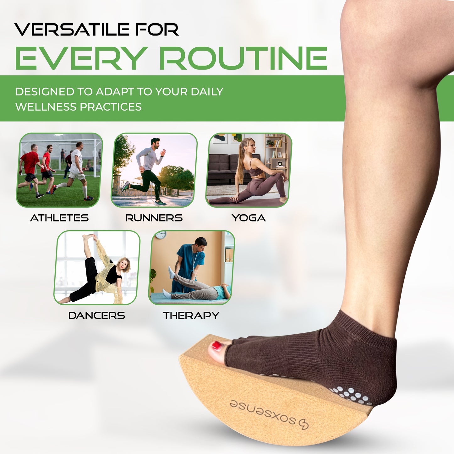 Half Moon Recovery Cork Block